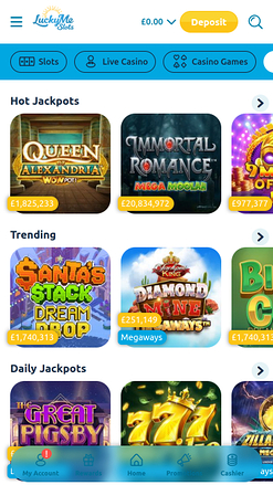 LuckyMe Slots Casino Mobile Jackpot