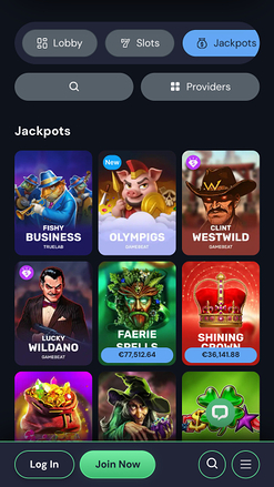 Luckywins Casino Mobile Jackpot