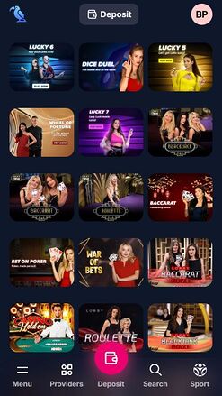 Lukkly Casino Mobile Live Dealer