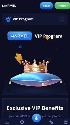 Marvel Casino Mobile VIP Program