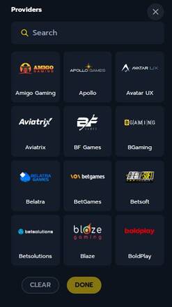 MaxCasino Game Developers