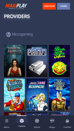 Maxiplay Casino Mobile Game Developers