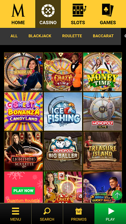 Mega Casino Mobile Game Shows