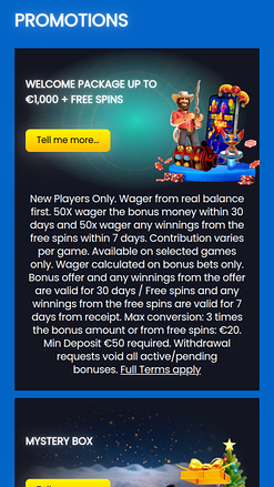 Monster Casino Mobile Promotions