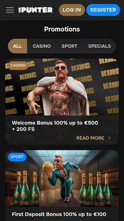 MrPunter Casino Mobile Promotions