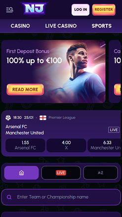 NovaJackpot Casino Mobile Sport Betting