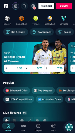 Novibet Casino Mobile Sport Betting