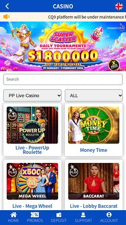 Ole777 Casino Mobile Live Dealer