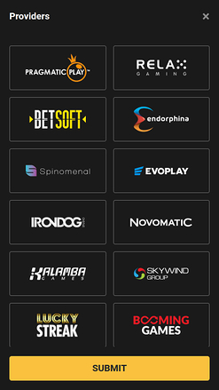 Olympusbet Casino Mobile Game Developers