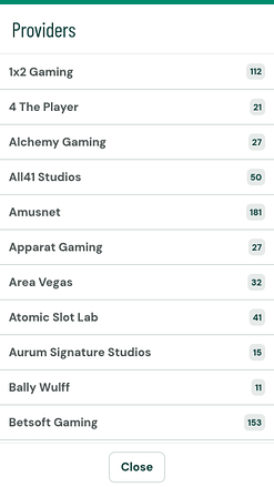 Paf Casino Mobile Game Developers