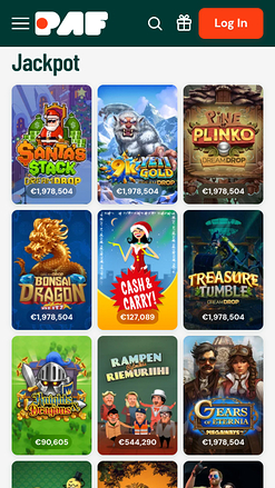Paf Casino Mobile Jackpot