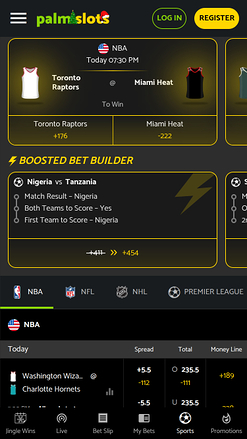  Palmslots Casino Mobile Sports