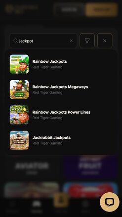PantherBet Casino Mobile Jackpot