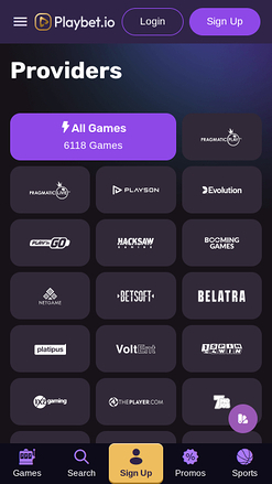 Playbet.io Casino Mobile Game Developers