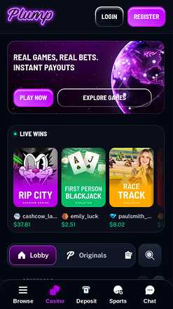 Plump Casino Games
