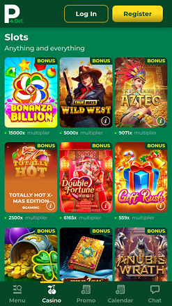 PokerBet Casino Mobile Games