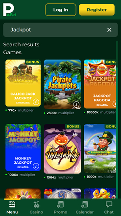PokerBet Casino Mobile Jackpot