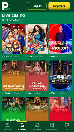 PokerBet Casino Mobile Live Dealer