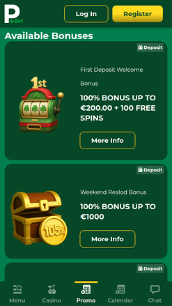 PokerBet Casino Mobile Promotions