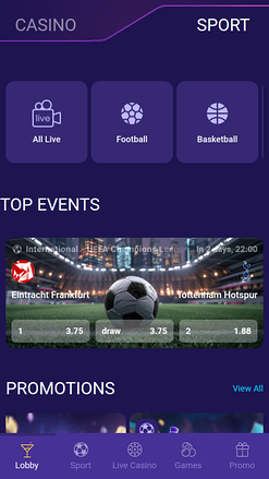 PokoBet Casino Mobile Sports