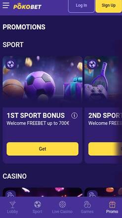 PokoBet Casino Promotions