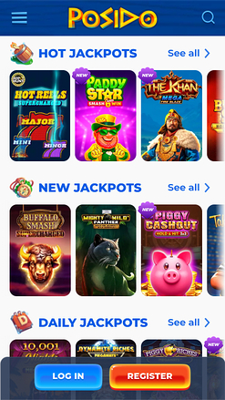 Posido Casino Mobile Jackpot