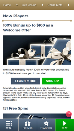 Prime Casino Mobile Promotions