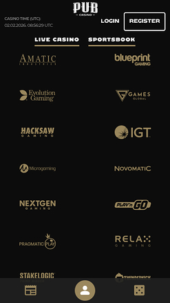 Pub Casino Mobile Game Developers