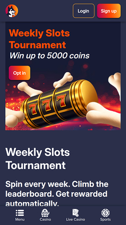 PuppyBet Casino Mobile Tournaments