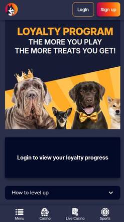 PuppyBet VIP Program
