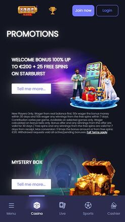 Quid Slots Casino Mobile Promotions