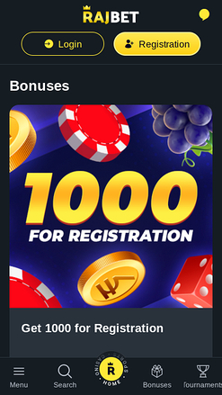 RajBet Casino Mobile Promotions