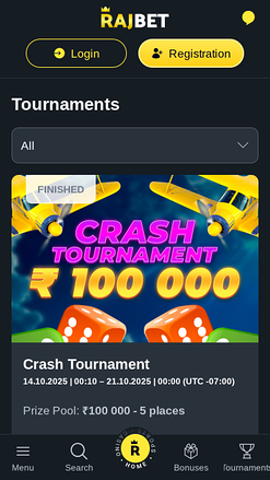 RajBet Casino Mobile Tournaments