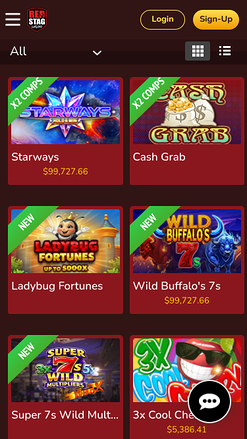 Red Stag Casino Mobile Games