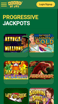 Reels of Joy Jackpot Mobile