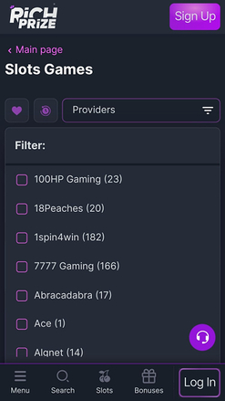 RichPrize Casino Mobile Game Developers