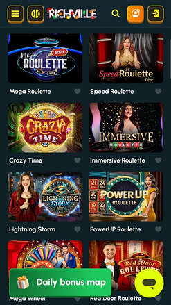 Richville Casino Mobile Live Dealer
