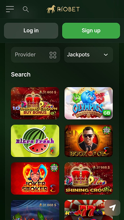 RioBet Casino Mobile Jackpot