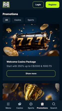 Rise of Bets Casino Mobile Promotions