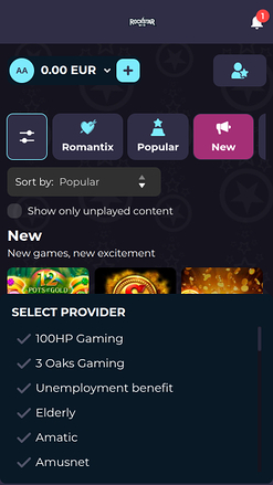 RockstarWin Casino Mobile Game Developers