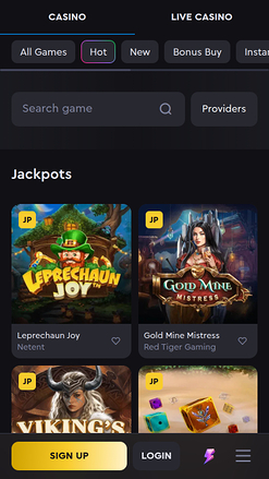 Rockwin Casino Mobile Jackpot