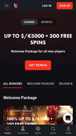 Rooster Bet Mobile Promotions