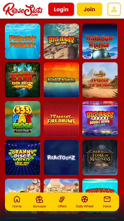 Rose Slots Casino Mobile Games