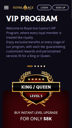 Rooster Bet Mobile VIP Program