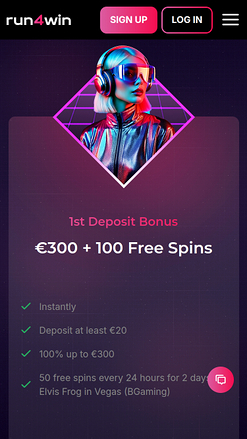 Run4Win Casino Mobile Promotions