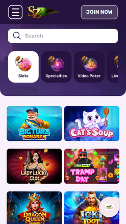 Shazam Casino Mobile Games