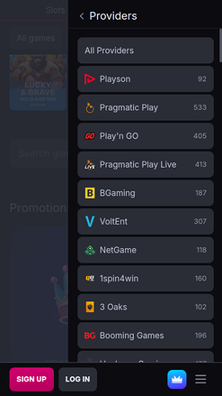 Skycrown Casino Mobile Game Developers