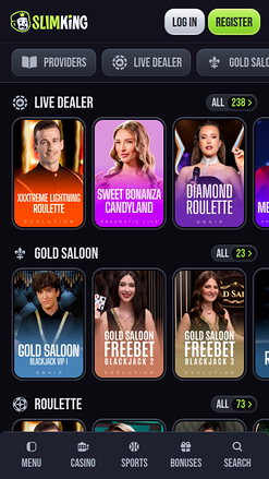SlimKing Casino Live Dealer