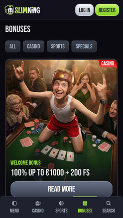 SlimKing Casino Promotions