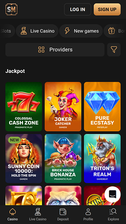 SlotMafia Casino Mobile Jackpot